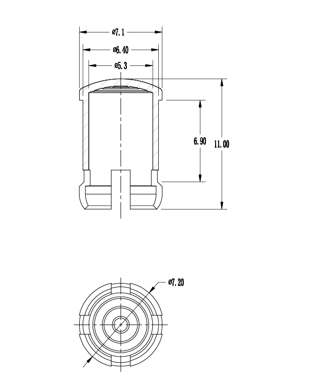 LED lamp holder 90° LC5-1